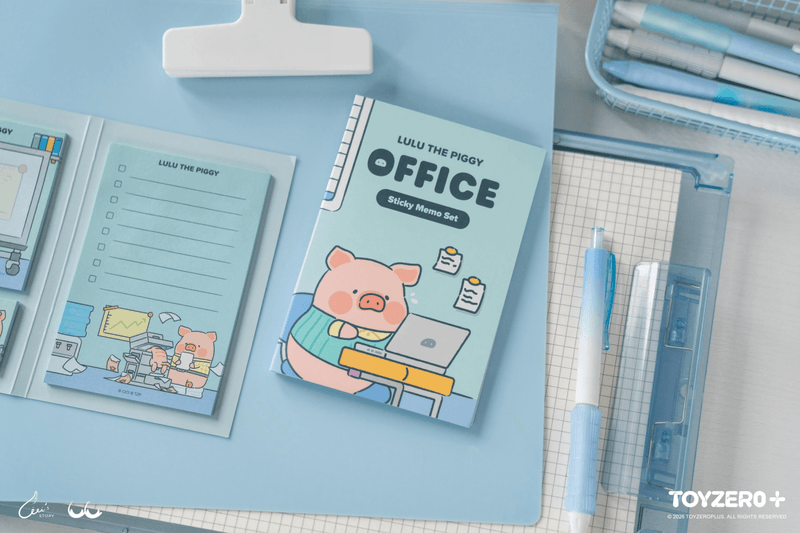 LuLu the Piggy Office Series - Sticky Memo Set (Rookie ver.)