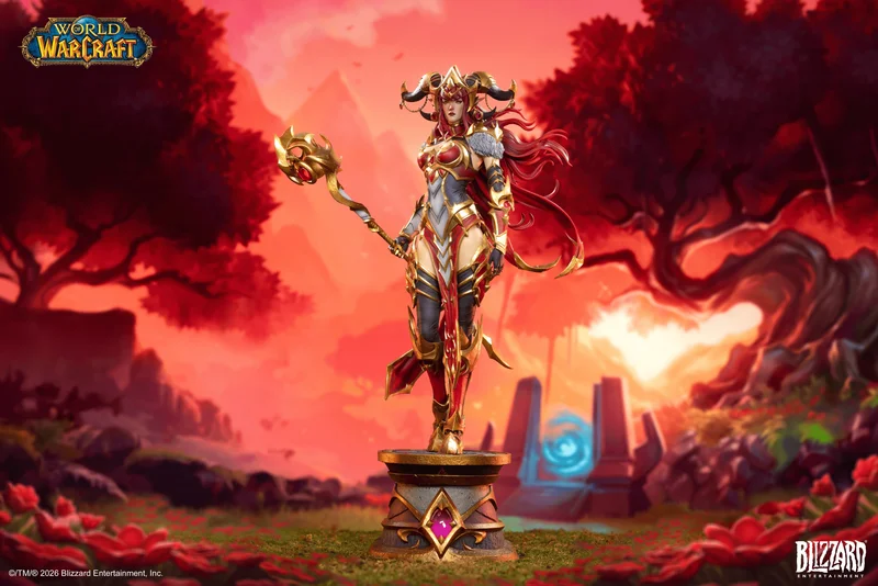 HEX Collectibles Blizzard World of Warcraft® Alexstrasza 1/6 Scale Premium Statue - Blizzard