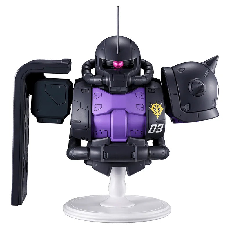 BANDAI Zaku II [Black Tri-stars](Universal Century Saga Interlude) - Mobile Suit Gundam
