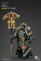 JOYTOY Sons of Horus Herald Consul with Icon of Allegiance, Bolt Pistol and Power Weapon - Warhammer 40K - photo 8