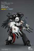Raven Guard Chapter Master Aethon Shaan with Claws of Severax and Heavy Bolt Pistol 12