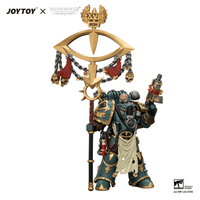 Sons of Horus Maloghurst the Twisted, the Warmaster's Equerry with Legion Standard and Banestrike Bolter 8