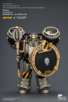 Iron Warriors MkII Assault Sergeant with Disintegrator pistol, Power maul & Combat shield 10