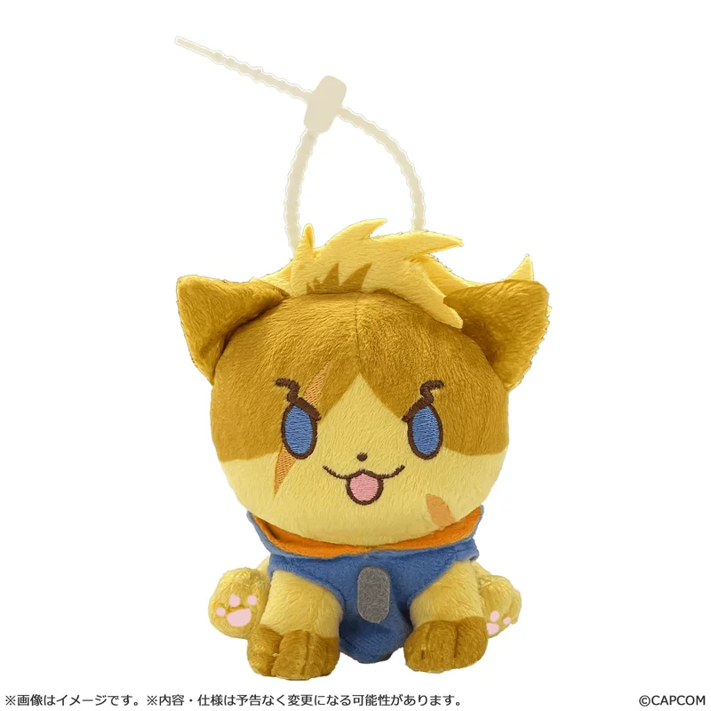CAPCOM Street Fighter 6 NECO! Plush Keychain: Nicky(Luke) - Street Fighter