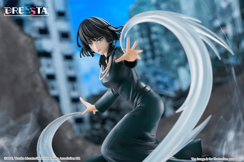 TAITO One-Punch Man DRESSTA Statue Figure - Hellish Blizzard - One Punch Man