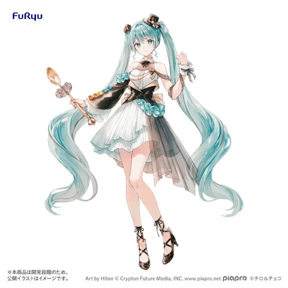 FuRyu Hatsune Miku×TIROL CHOCO Collaboration Figure -Coffee Nougat ver.- - Hatsune Miku