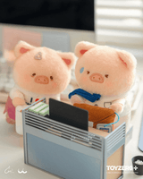 LuLu the Piggy Office Series - My Workplace Partners Monitor Plush Keychain Blindbox 14